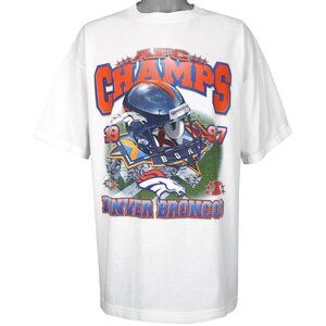 Vintage Starter - Denver Broncos AFC Champions T-Shirt 1997